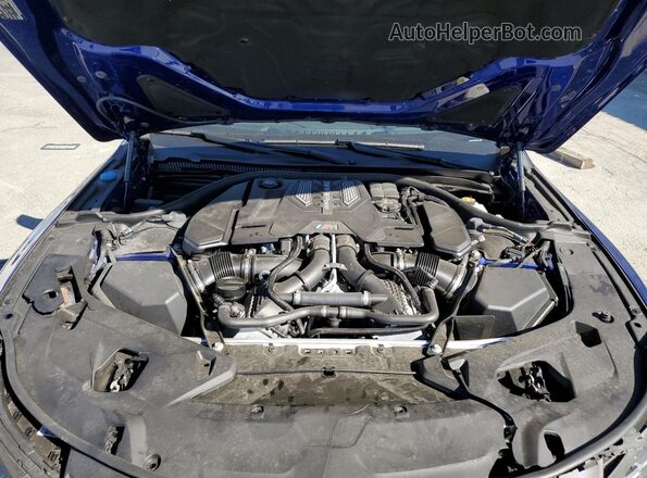 WBSGV0C08PCM43252 2023 BMW M8 Blue Widok wnętrza z tyłu