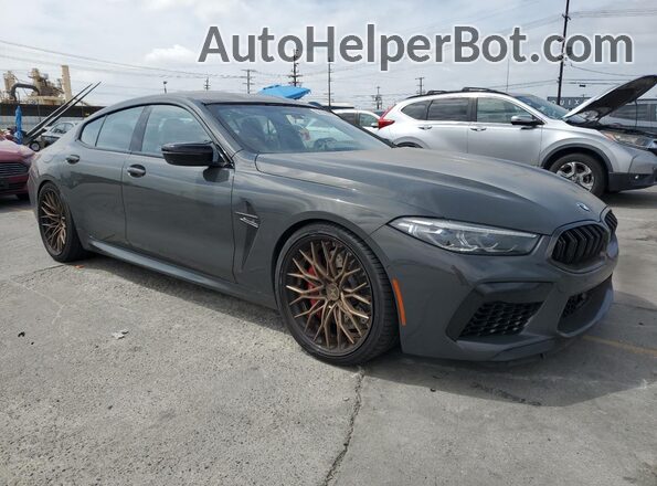 WBSGV0C0XNCJ05560 2022 BMW M8 Gray Przód prawy
