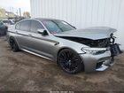 2018 Bmw M5 Gray vin: WBSJF0C51JB283968