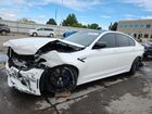 2019 Bmw M5 White vin: WBSJF0C53KB447903