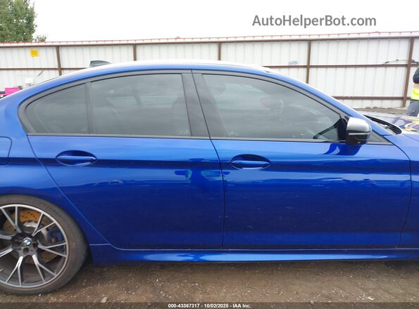 WBSJF0C54KB448333 2019 BMW M5 Blue Vista interior de 360 grados