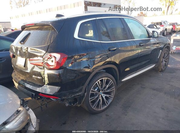 WBX47DP00PN242510 2023 BMW X3 Черный Задняя правая четверть