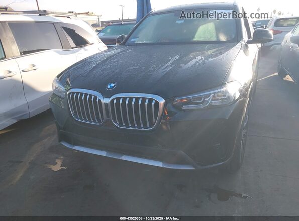 WBX47DP00PN242510 2023 BMW X3 Черный Вид задней части салона