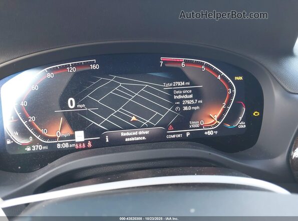 WBX47DP00PN242510 2023 BMW X3 Черный Вид задних сидений