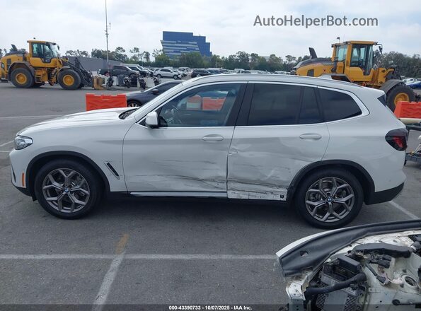 WBX47DP08RN268310 2024 BMW X3 Белый Панорамный вид салона 360°