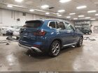 2022 Bmw X3 Xdrive30i Синий vin: WBX57DP0XNN150905