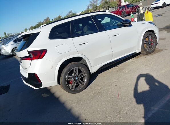WBX73EF06S5344404 2025 BMW X1 White უკანა მარჯვენა