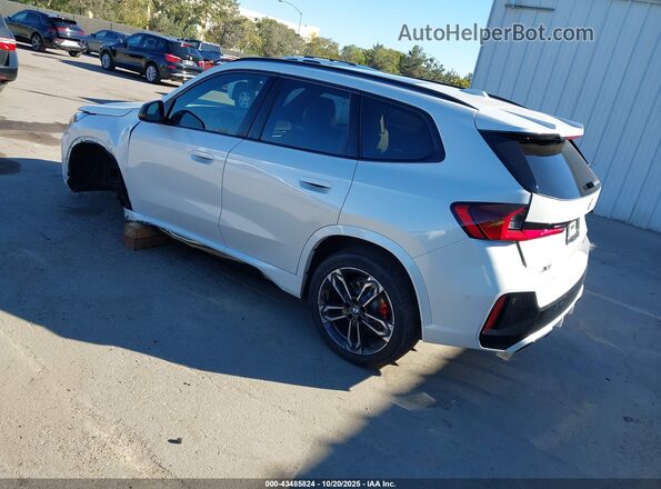 WBX73EF06S5344404 2025 BMW X1 White უკანა მარცხენა