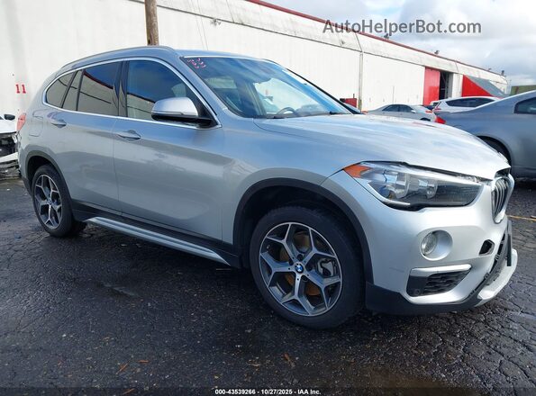 WBXHT3C58K5L38659 2019 BMW X1 Серый Передняя правая четверть