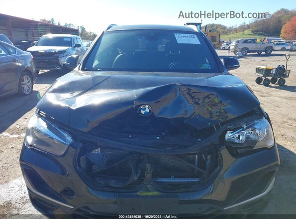 WBXJG9C01L5R31648 2020 BMW X1 Black Vista del cuadro de instrumentos