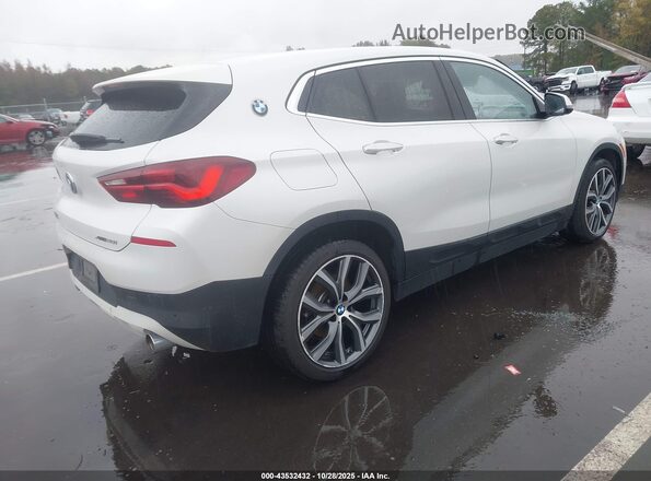 WBXYJ1C01M5T38147 2021 BMW X2 White Задня права чверть