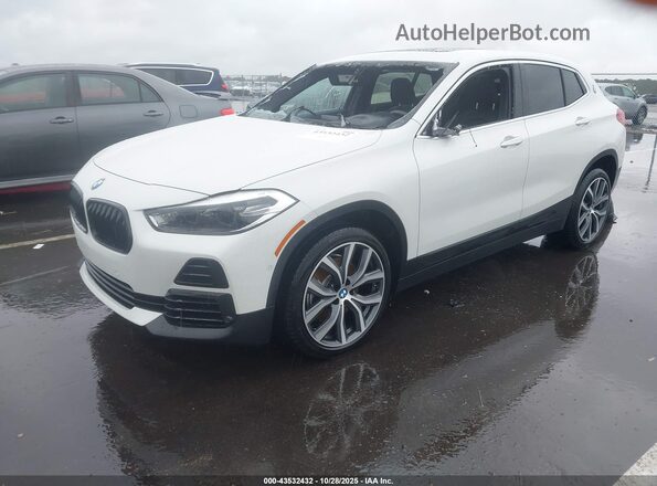 WBXYJ1C01M5T38147 2021 BMW X2 White Передня ліва чверть
