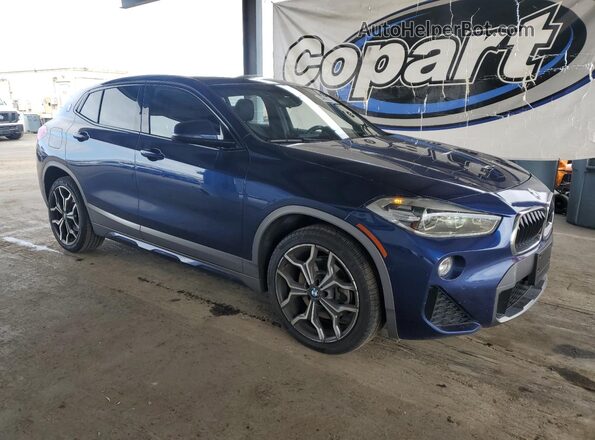 WBXYJ3C32JEJ84033 2018 BMW X2 Синий Передняя правая четверть