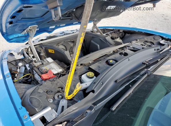 WBY2Z2C59GV675858 2016 BMW I8 Синий Вид задней части салона