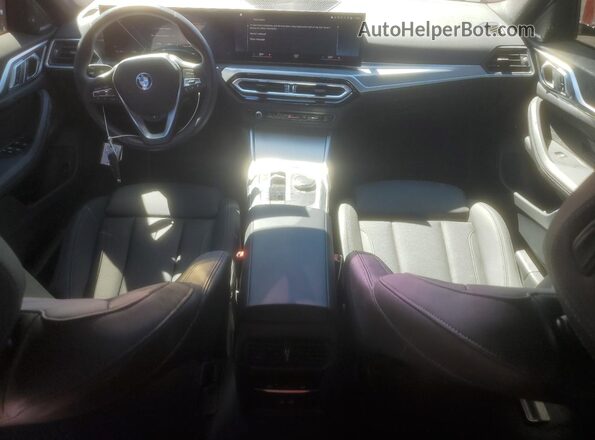 WBY43AW02PFP81342 2023 BMW I4 Оранжевый Вид панели приборов