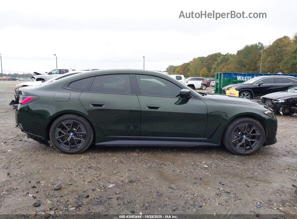 WBY43AW03PFP63447 2023 BMW I4 Green Widok wnętrza z tyłu