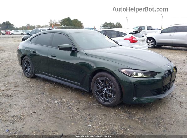 WBY43AW03PFP63447 2023 BMW I4 Green Przód prawy