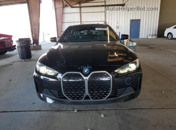 WBY43AW04PFP97753 2023 BMW I4 Черный Вид спереди