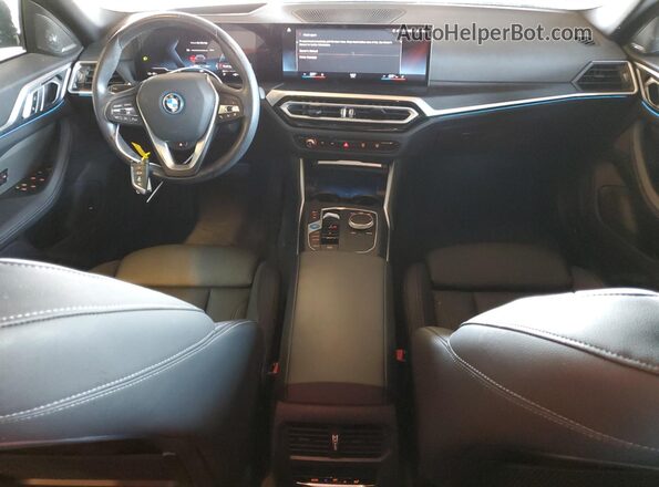 WBY43AW04PFP97753 2023 BMW I4 Черный Вид панели приборов