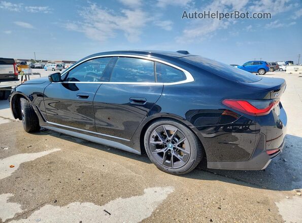 WBY43AW07PFR30926 2023 BMW I4 Черный Задняя левая четверть
