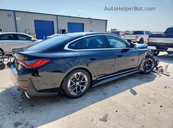 WBY43AW07PFR30926 2023 BMW I4 Черный Задняя правая четверть