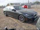 2024 Bmw I5 M60 Gray vin: WBY43FK09RCR89225