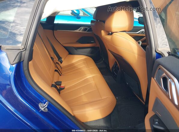 WBY73AW04PFN50536 2023 BMW I4 Blue Vista de la etiqueta del VIN
