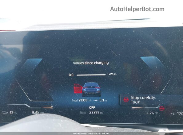 WBY73AW04PFN50536 2023 BMW I4 Blue Vista de los asientos traseros