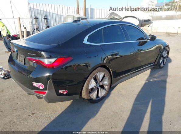 WBY73AW09PFR30259 2023 BMW I4 Black Tył prawy