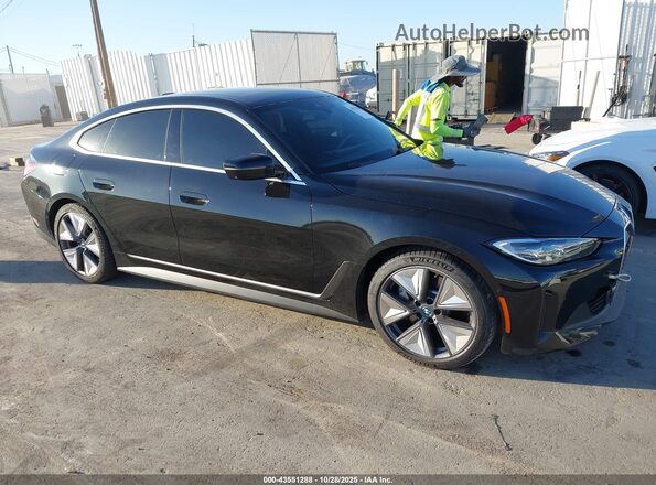 WBY73AW09PFR30259 2023 BMW I4 Black Przód prawy