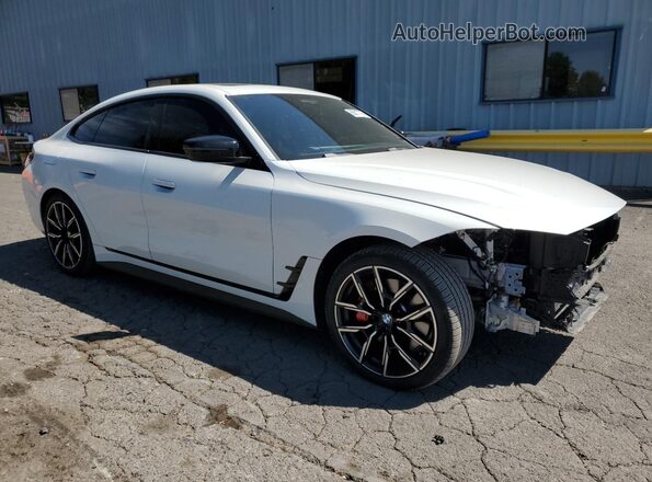 WBY83FB00RFT10796 2024 BMW I4 White Front right