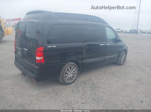 WD4PG2EEXJ3405072 2018 MERCEDES-BENZ METRIS Черный Задняя правая четверть