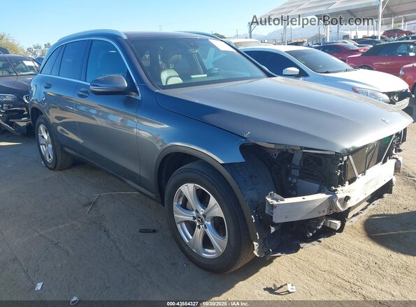 WDC0G4JB2JF437655 2018 MERCEDES-BENZ GLC 300 Серый Передняя правая четверть