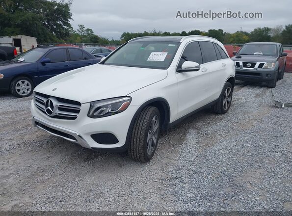 WDC0G4JB3KV163552 2019 MERCEDES-BENZ GLC 300 Белый Передняя левая четверть