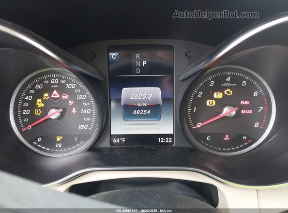 WDC0G4JB3KV163552 2019 MERCEDES-BENZ GLC 300 Белый Вид задних сидений