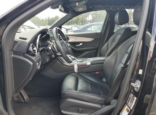 WDC0G4JB4KF590927 2019 MERCEDES-BENZ GLC-CLASS Black Widok wnętrza z przodu