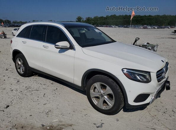 WDC0G4KB2JV045182 2018 MERCEDES-BENZ GLC-CLASS Белый Передняя правая четверть