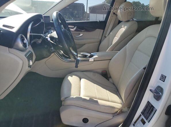 WDC0G4KB2JV045182 2018 MERCEDES-BENZ GLC-CLASS Белый Вид салона спереди