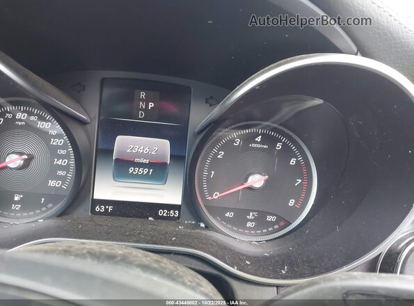 WDC0G4KB3GF019032 2016 MERCEDES-BENZ GLC 300 Серый Вид задних сидений