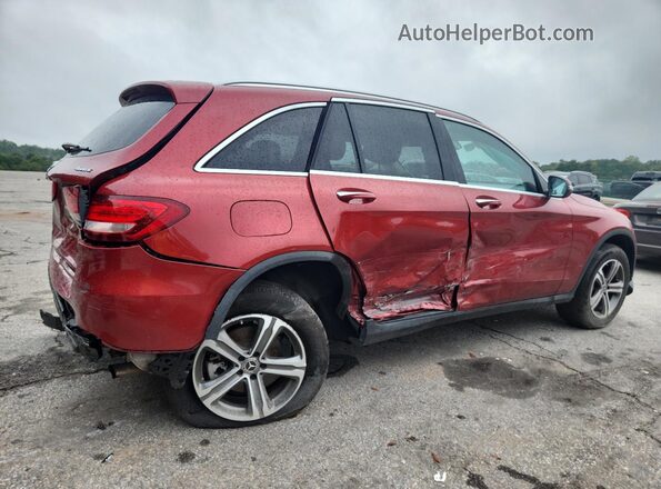 WDC0G4KB3JV053372 2018 MERCEDES-BENZ GLC-CLASS Красный Задняя правая четверть