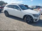 2018 Mercedes-benz Glc 300 4matic White vin: WDC0G4KBXJV106522