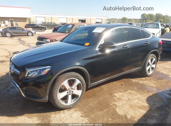 WDC0J4KB1KF584406 2019 MERCEDES-BENZ GLC 300 COUPE Черный Передняя левая четверть
