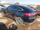 2019 Mercedes-benz Glc 300 Coupe 4matic Черный vin: WDC0J4KB1KF584406