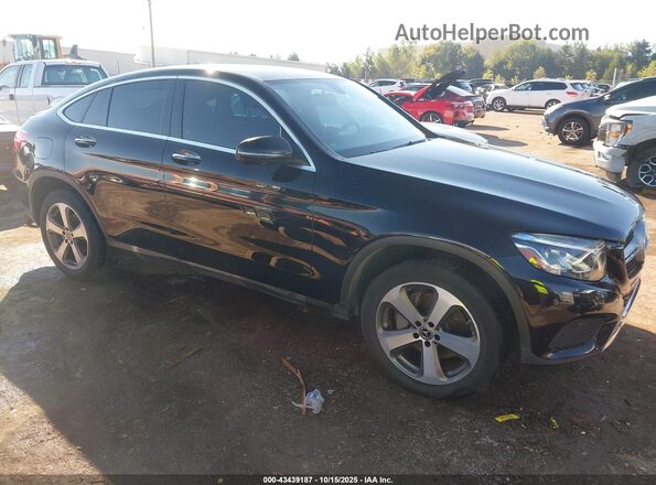 WDC0J4KB1KF584406 2019 MERCEDES-BENZ GLC 300 COUPE Черный Передняя правая четверть