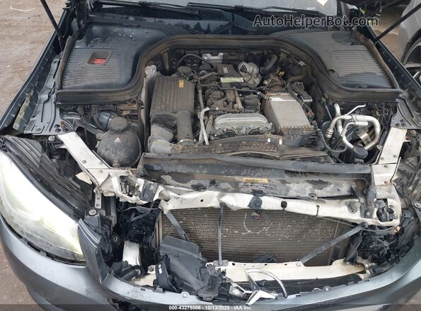 WDC0J4KB2HF196223 2017 MERCEDES-BENZ GLC 300 COUPE Gray Widok z tyłu