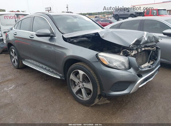 WDC0J4KB2HF196223 2017 MERCEDES-BENZ GLC 300 COUPE Gray Przód prawy