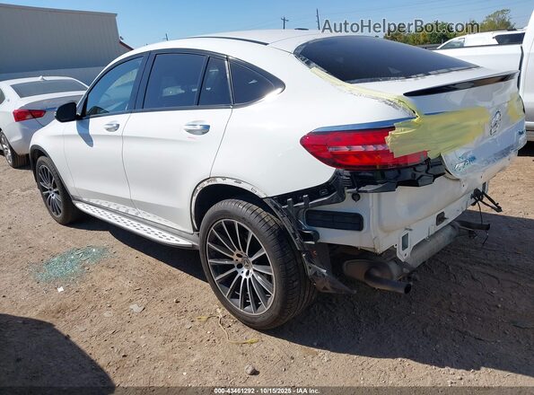 WDC0J4KB7JF427137 2018 MERCEDES-BENZ GLC 300 COUPE Белый Задняя левая четверть