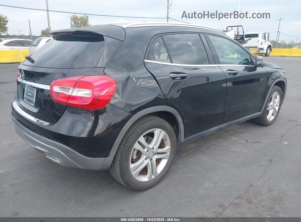 WDCTG4EB0GJ194229 2016 MERCEDES-BENZ GLA 250 Black Задня права чверть