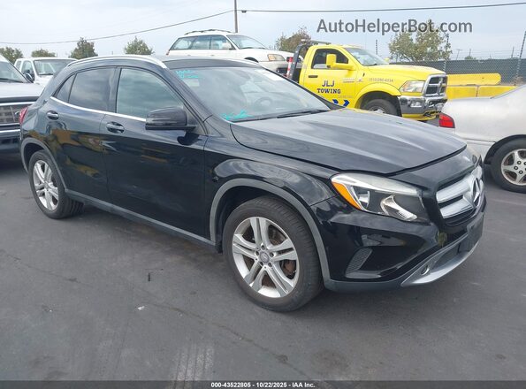 WDCTG4EB0GJ194229 2016 MERCEDES-BENZ GLA 250 Black Передня права чверть