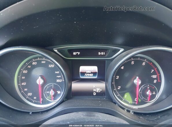 WDCTG4EB0KJ551238 2019 MERCEDES-BENZ GLA 250 Gray Вид задніх сидінь